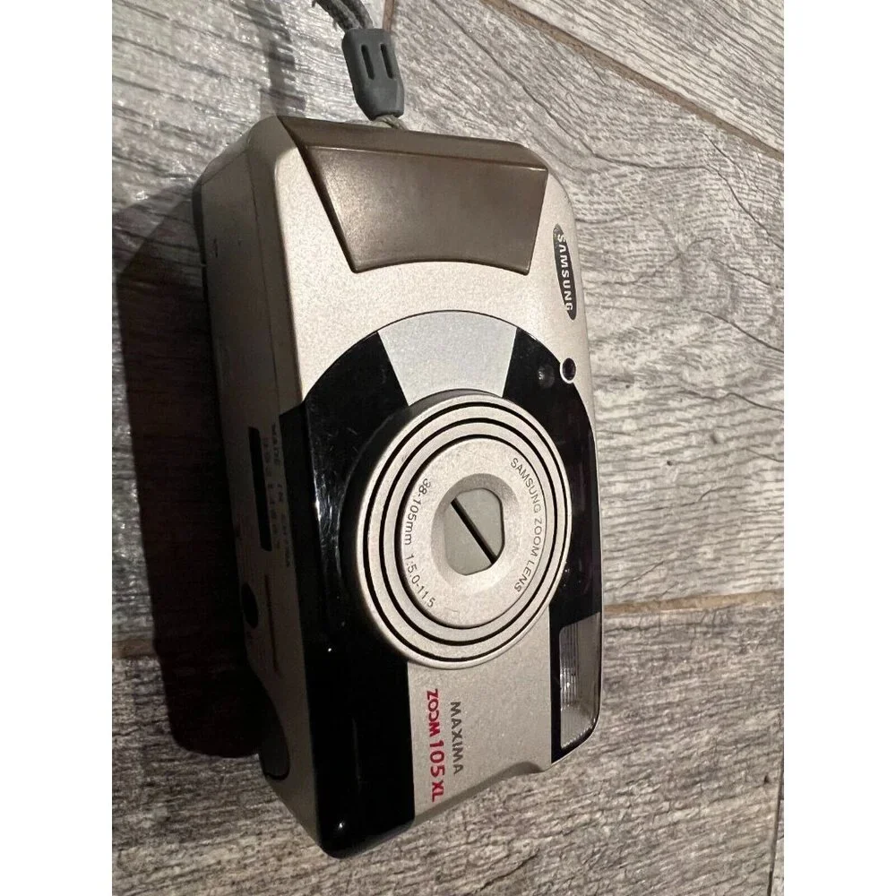 Samsung Maxima Zoom Lens 105XL 35mm‎ Film Camera Point And Shoot UnTeStEd 38-105